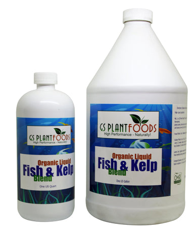 GS Plant Foods ORGANIC FISH & KELP 1 Gallon