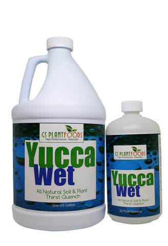 GS Plant Foods YUCCA WET  Surfactant/Wetting Agent 1 Gallon